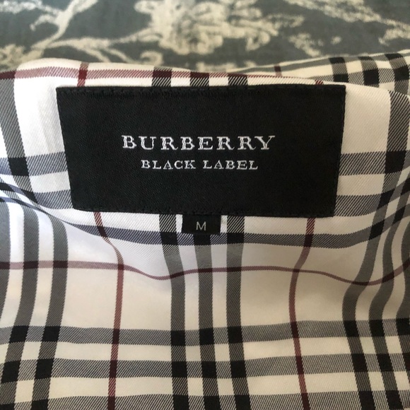 BURBERRY Black Label Down logo jacket M - Picture 14 of 16